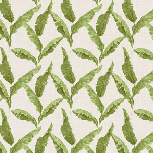 Plantain Wallpaper - Green