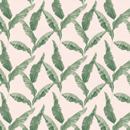 Plantain Wallpaper - Green