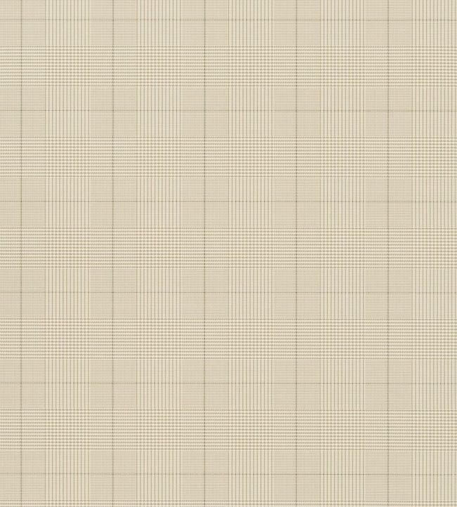 Egarton Plaid Wallpaper - Cream