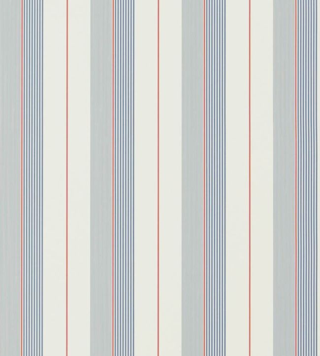 Aiden Stripe Wallpaper - Blue