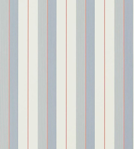 Aiden Stripe Wallpaper - Blue