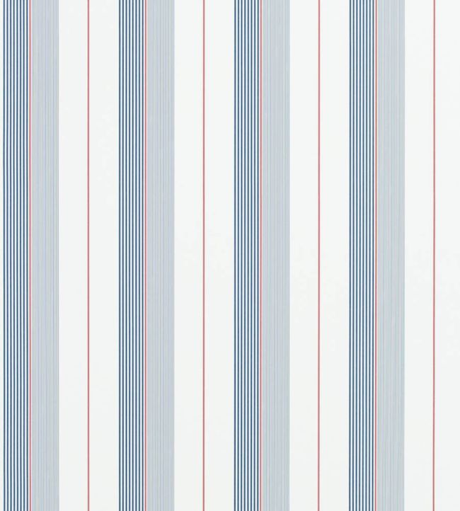 Aiden Stripe Wallpaper - Blue