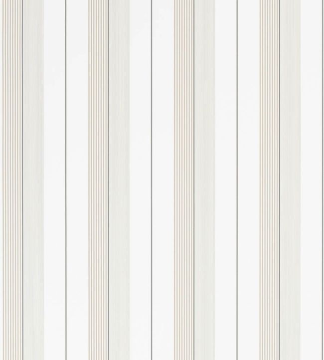 Aiden Stripe Wallpaper - Cream