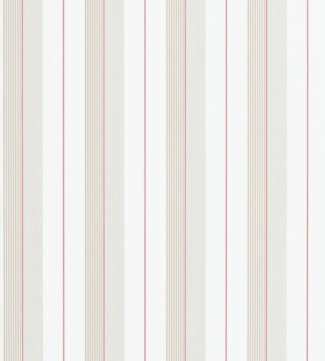 Aiden Stripe Wallpaper - Pink