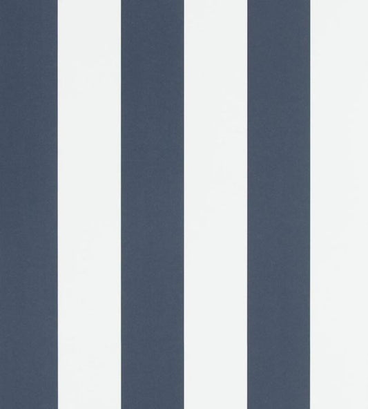 Spalding Stripe Wallpaper -  Blue