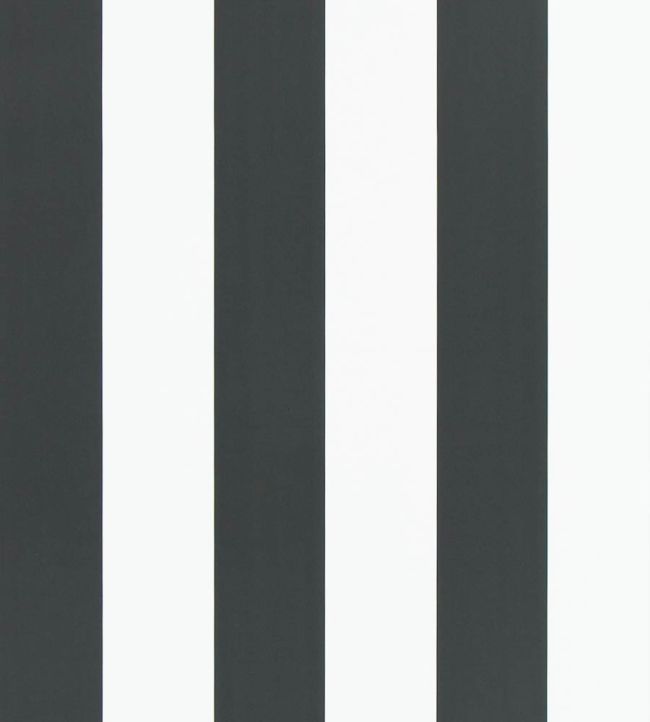 Spalding Stripe Wallpaper - Black