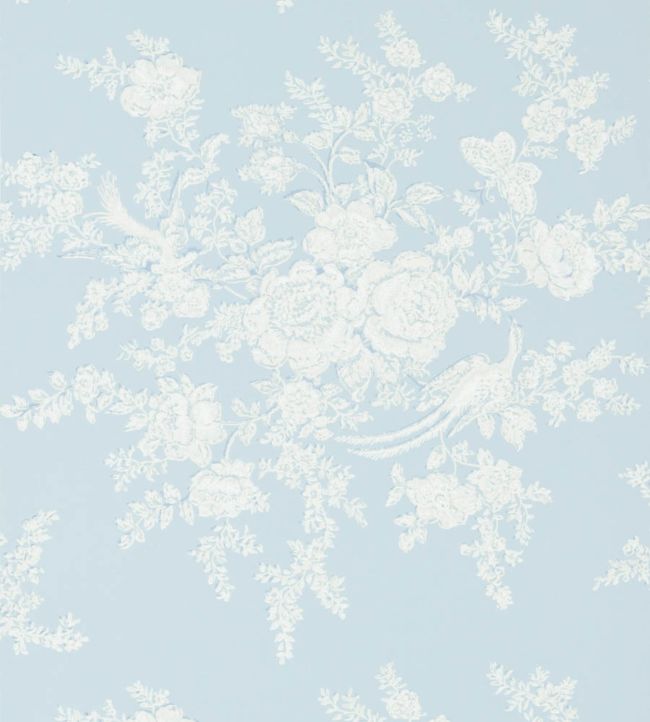 Vintage Dauphine Wallpaper - Teal