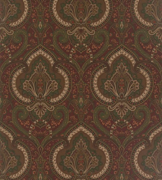 Castle Head Paisley Wallpaper - Brown
