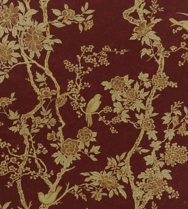 Marlowe Floral Wallpaper - Brown 
