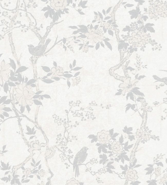 Marlowe Floral Wallpaper - Gray