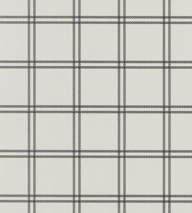 Shipley Windowpane Wallpaper - Purple 