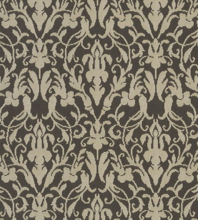 Speakeasy Damask Wallpaper - Brown 