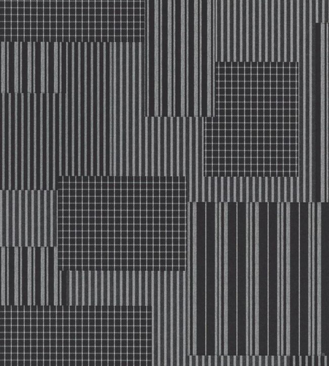 Rivington Patchwork Wallpaper - Gray
