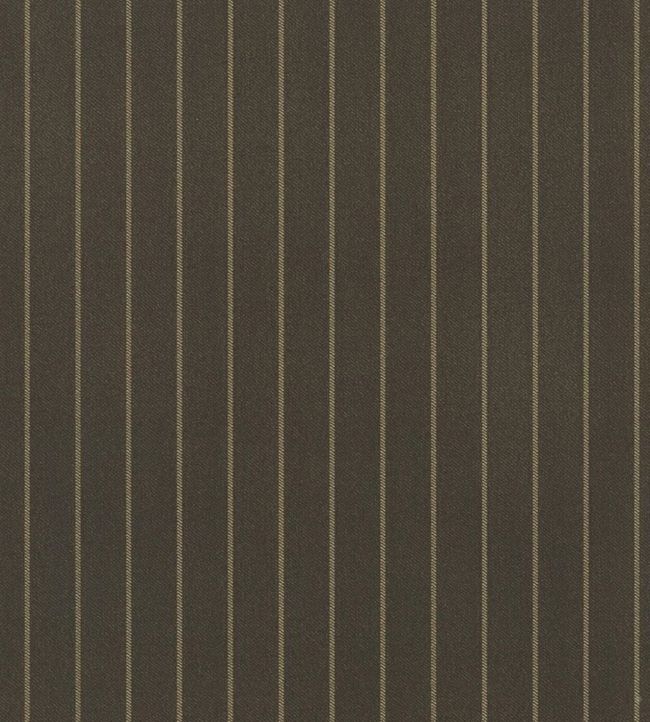 Langford Chalk Stripe Wallpaper - Black