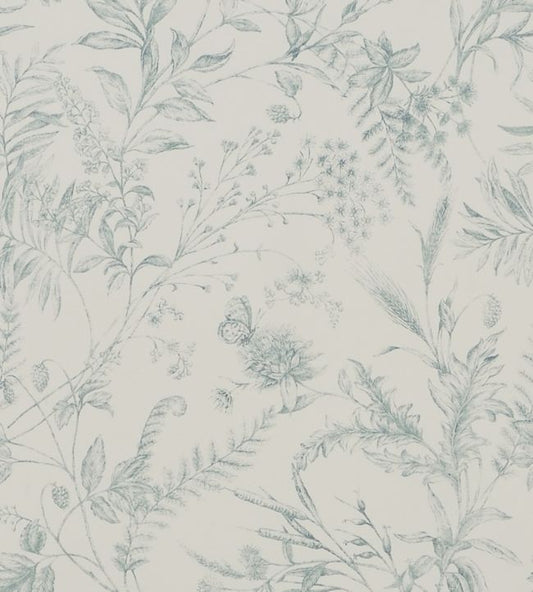 Fern Toile Wallpaper - Green