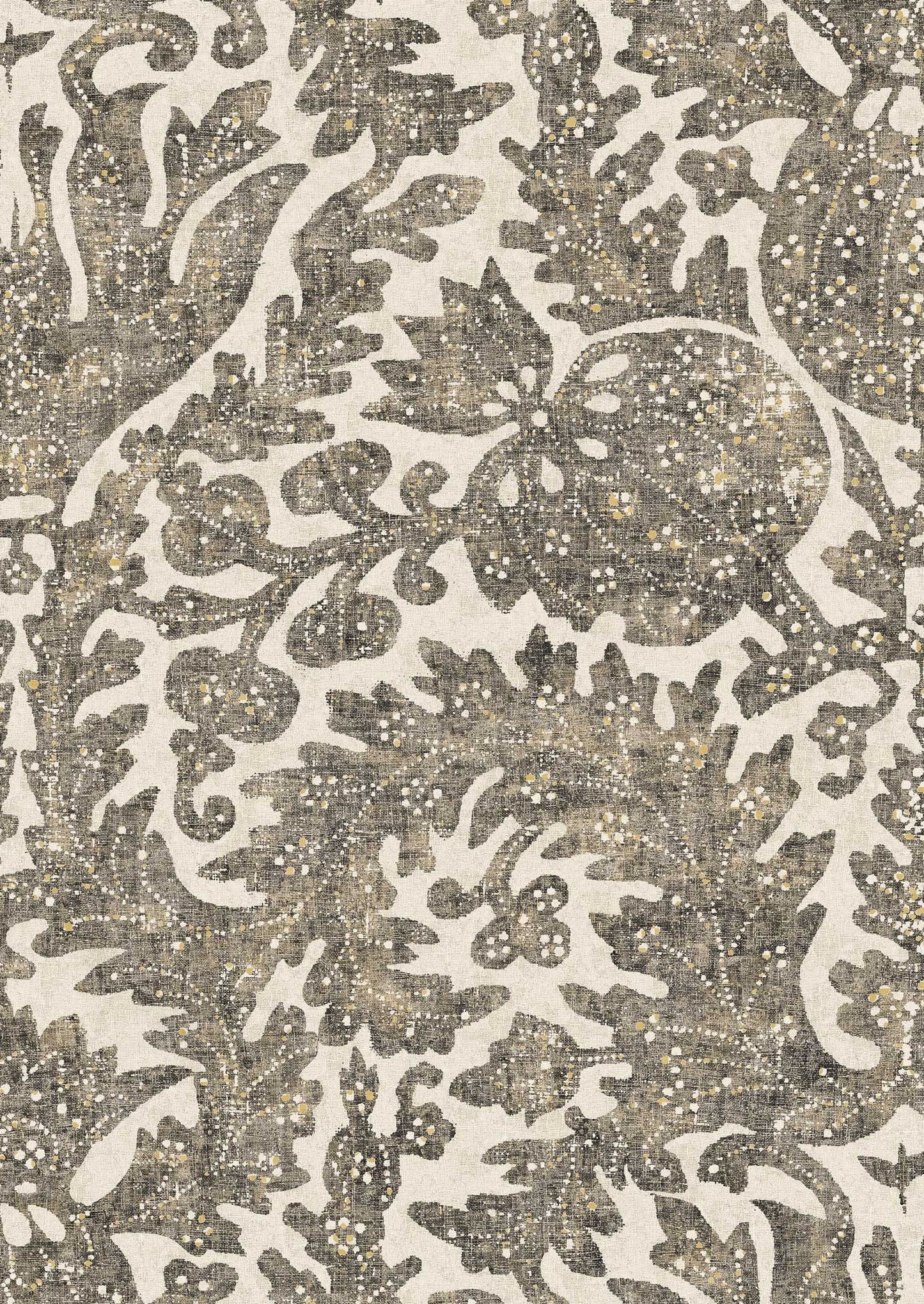Pomegranate Wallpaper - Gray - Lewis & Wood