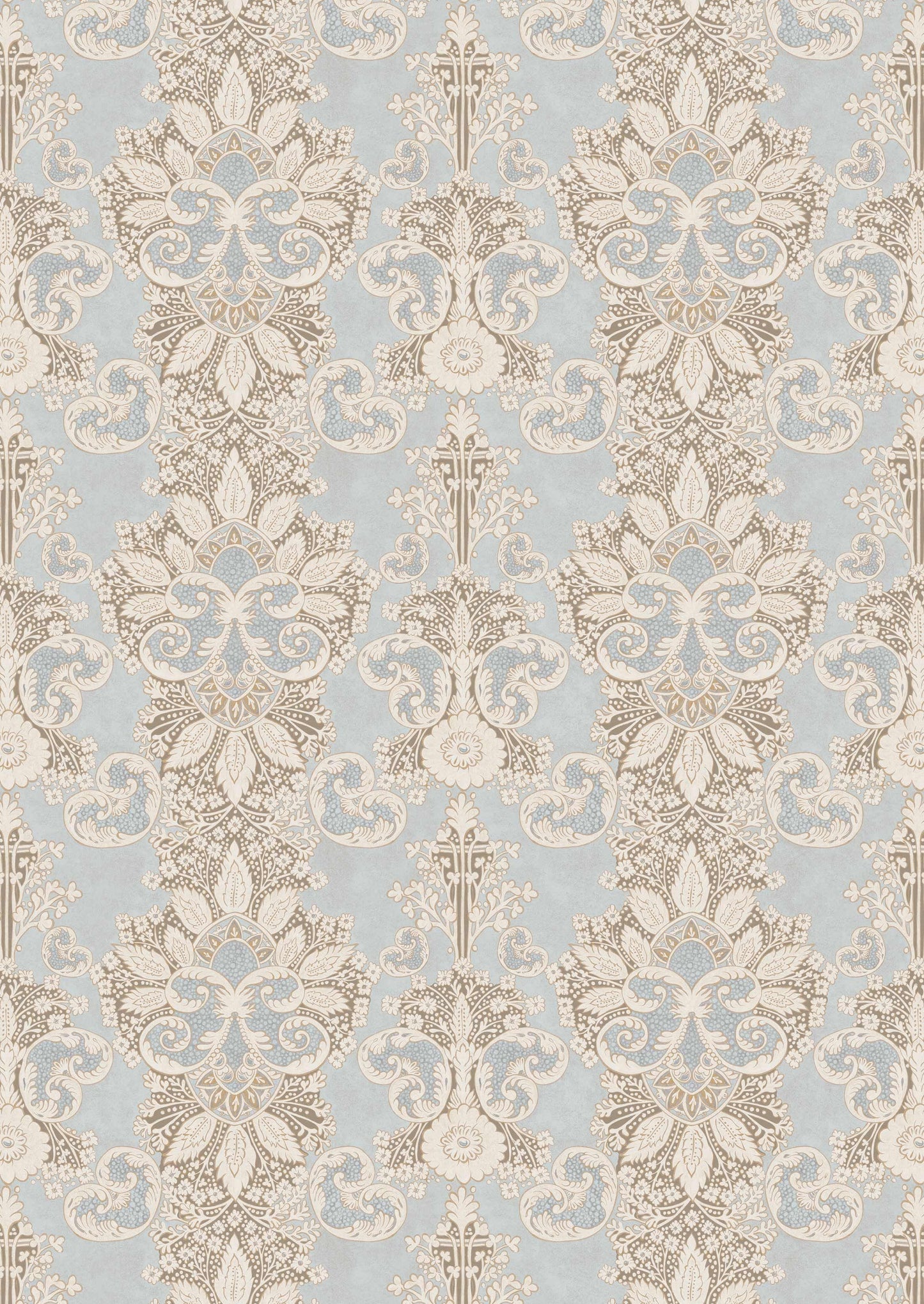 Rococo Room Wallpaper - Blue