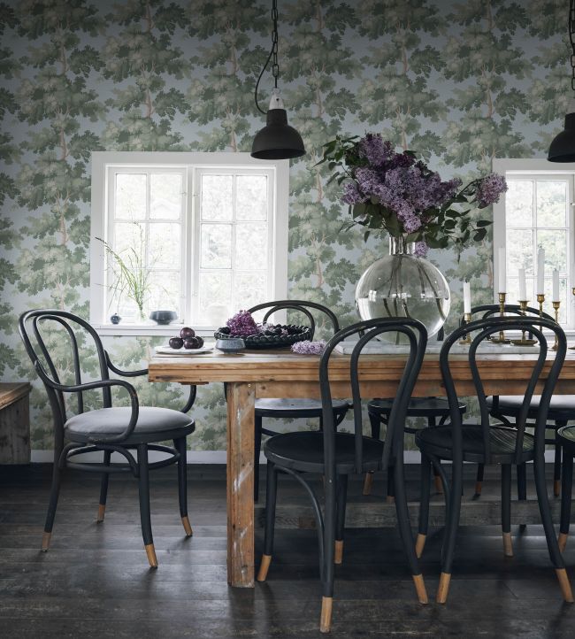 Raphael Room Wallpaper - Green