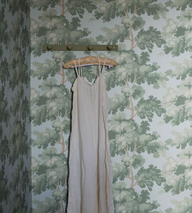 Raphael Room Wallpaper - Green