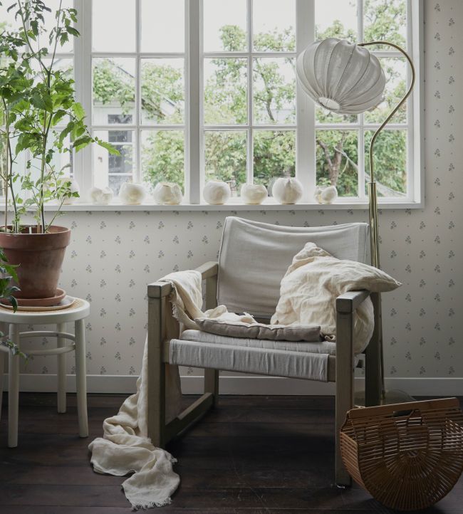 Mimi Room Wallpaper - White