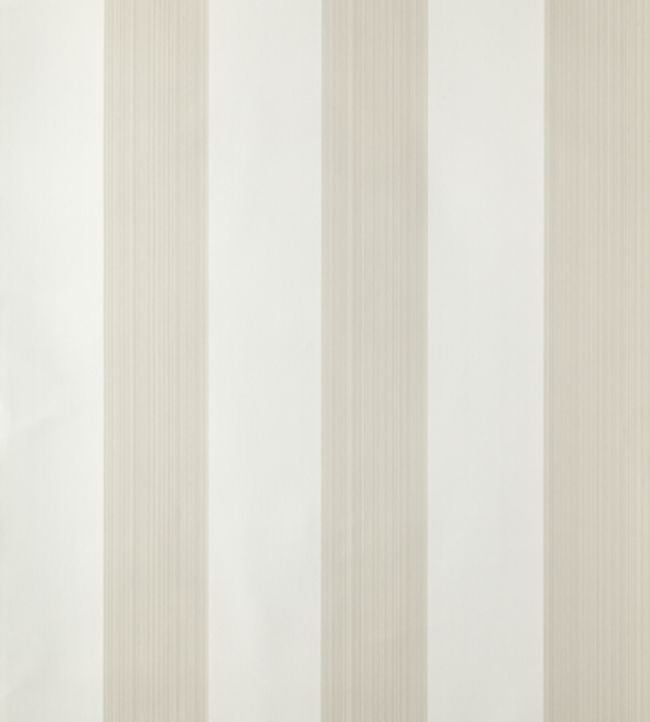 Plain Stripe Wallpaper - Cream 