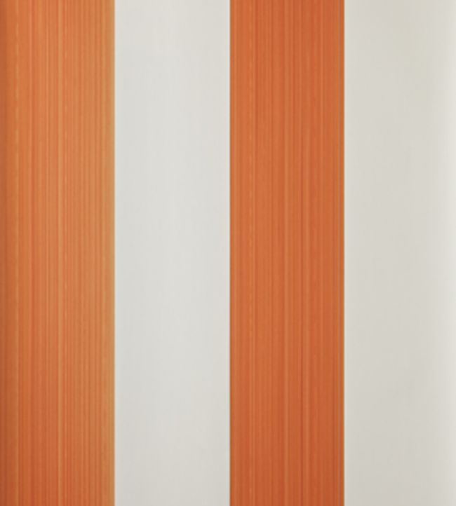 Broad Stripe Wallpaper - Orange