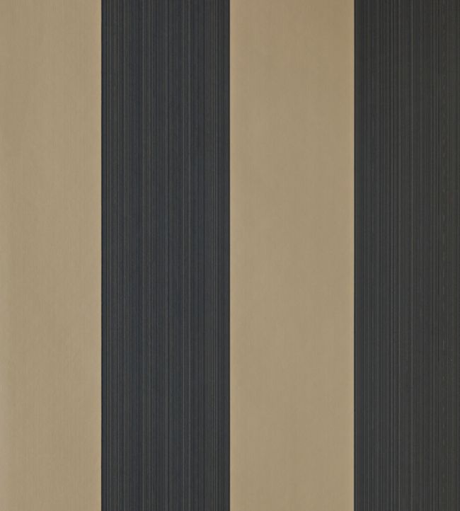 Broad Stripe Wallpaper - Black