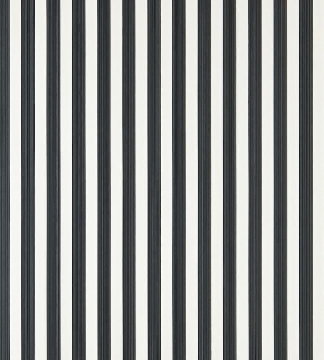 Closet Stripe Wallpaper - Black 