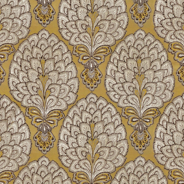 SULTAN Gold Woven Fabric - Warner House
