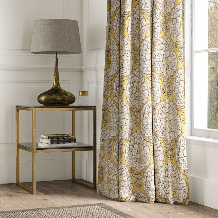 SULTAN Gold Woven Fabric - Warner House