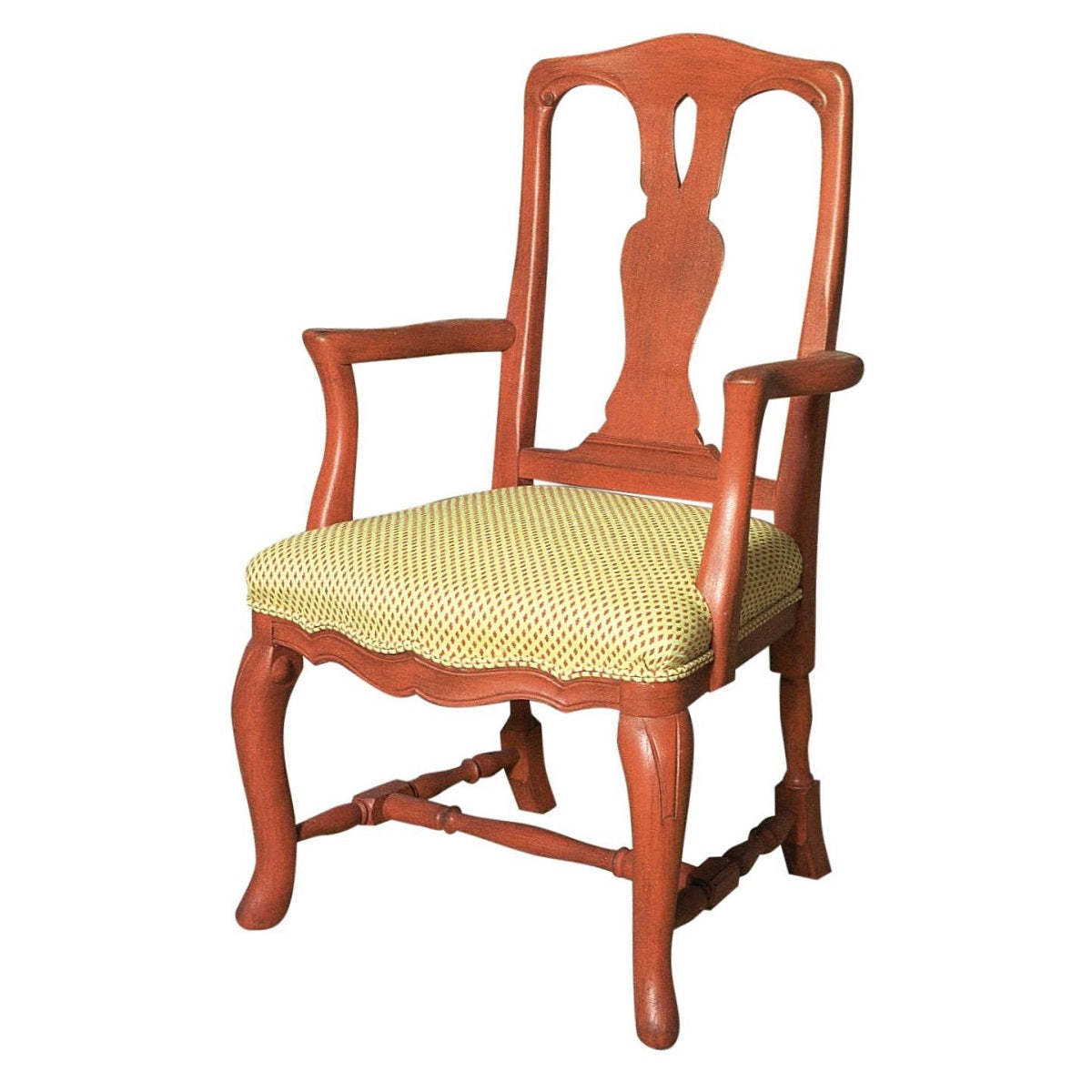 Stockholm Rococo Wooden Armchair - detail