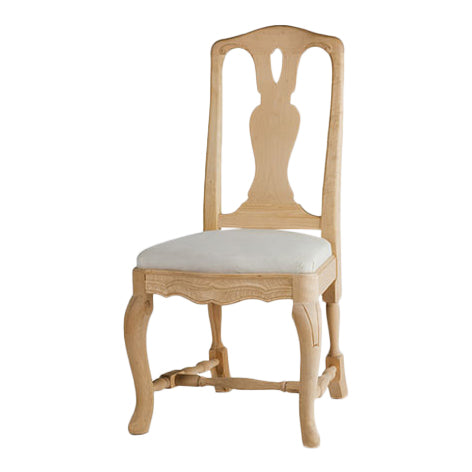 Stockholm Rococo Wooden Chair - wood