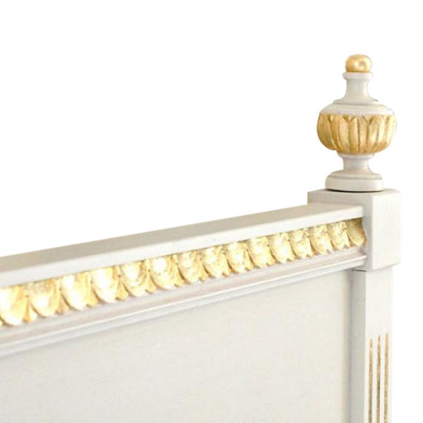 Stockholm Carved Headboard - detail