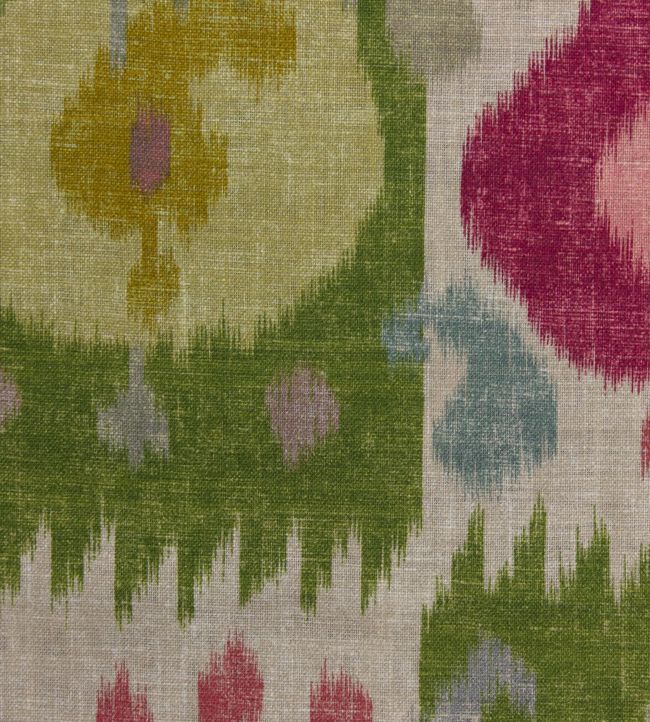 Turkistan Boteh Fabric - Green