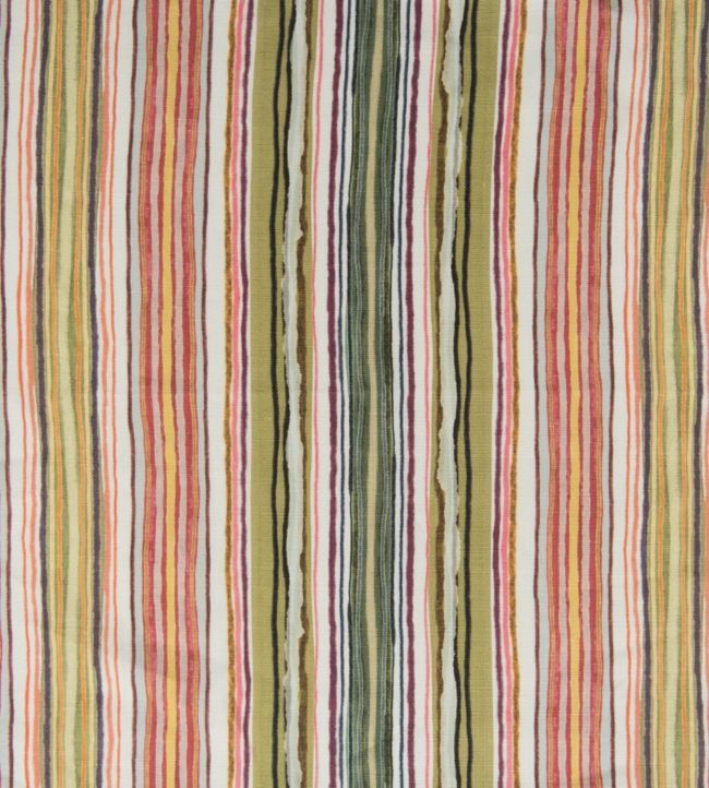 Garden Stripe Fabric - Multicolor