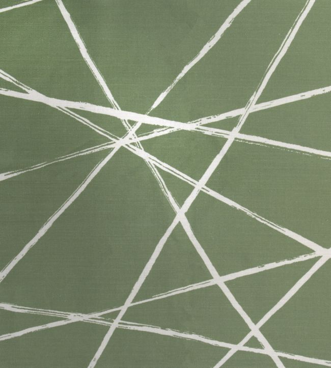 Lines Fabric - Green