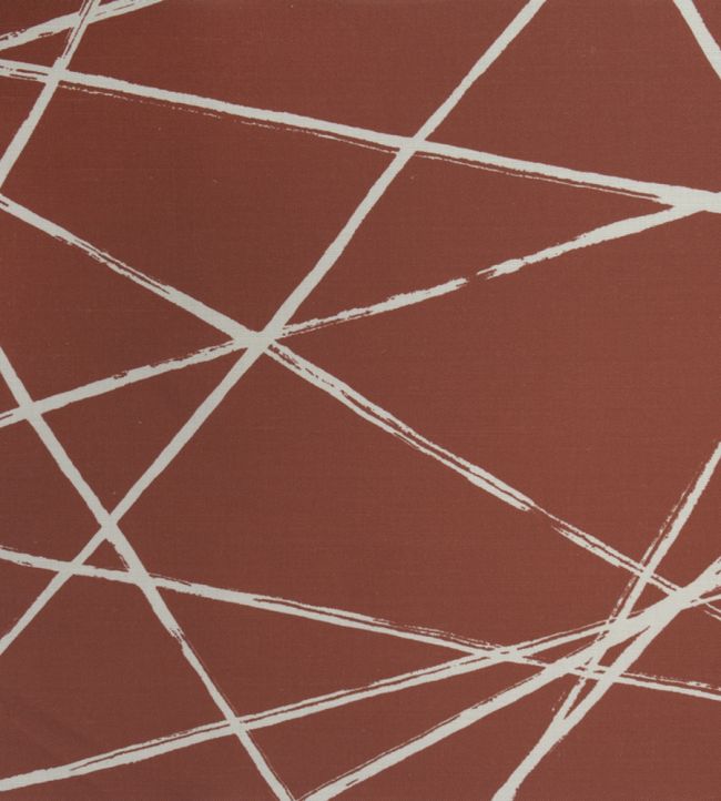 Lines Fabric - Brown
