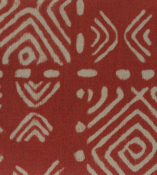 Bogolan Fabric - Red