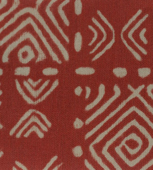 Bogolan Fabric - Red