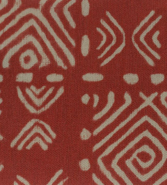 Bogolan Fabric - Red