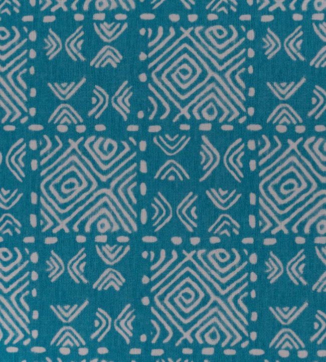 Bogolan Fabric - Blue