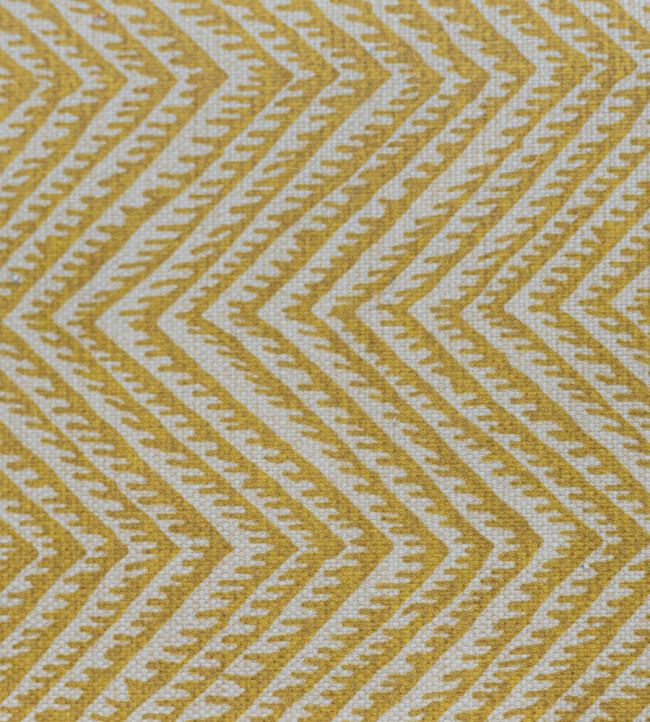 Herringbone Resist Fabric - Yellow