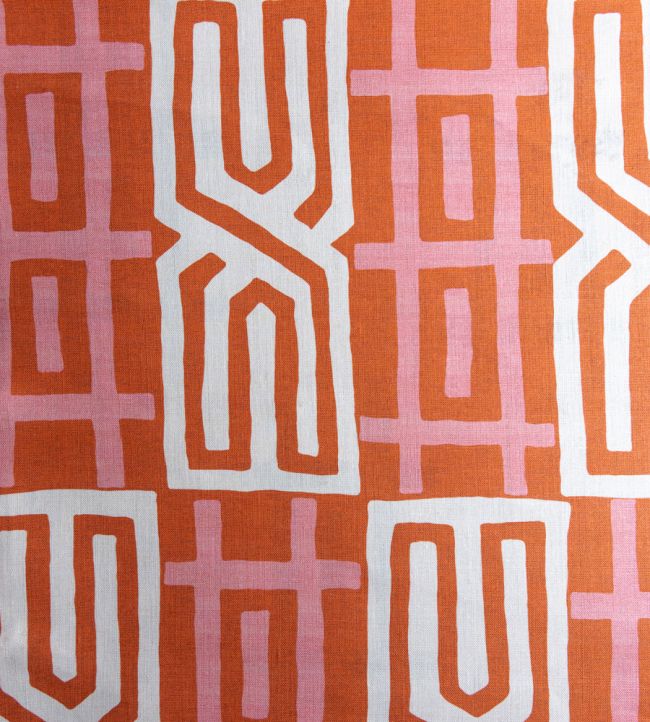 Kuba Fabric - Pink