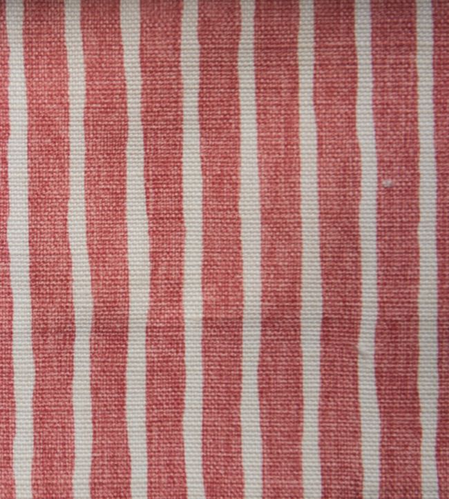 Kerala Stripe Fabric - Red