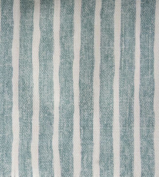 Kerala Stripe Fabric - Teal