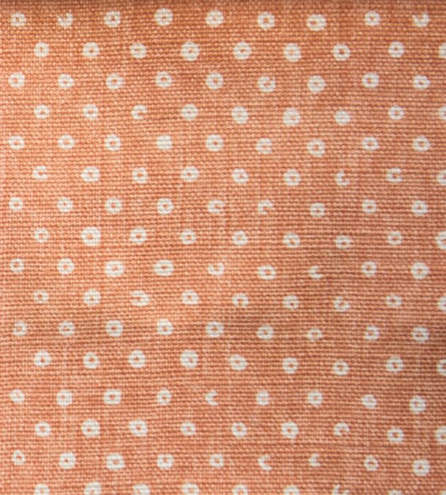 Madras Spot Fabric - Orange