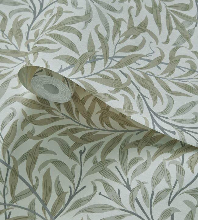 Willow Boughs Wallpaper - Sand - Clarke & Clarke - William Morris