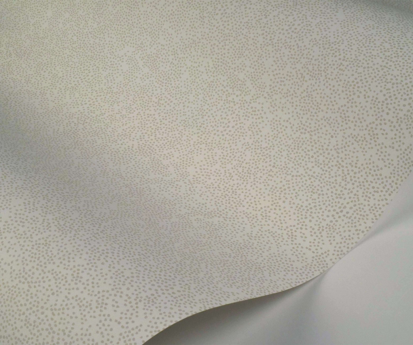 Champagne Dots Wallpaper - White - Rifle