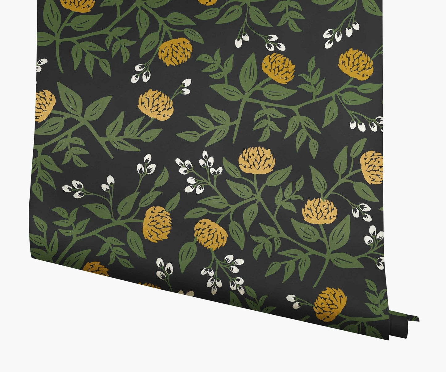 Peonies Wallpaper - Green - Rifle