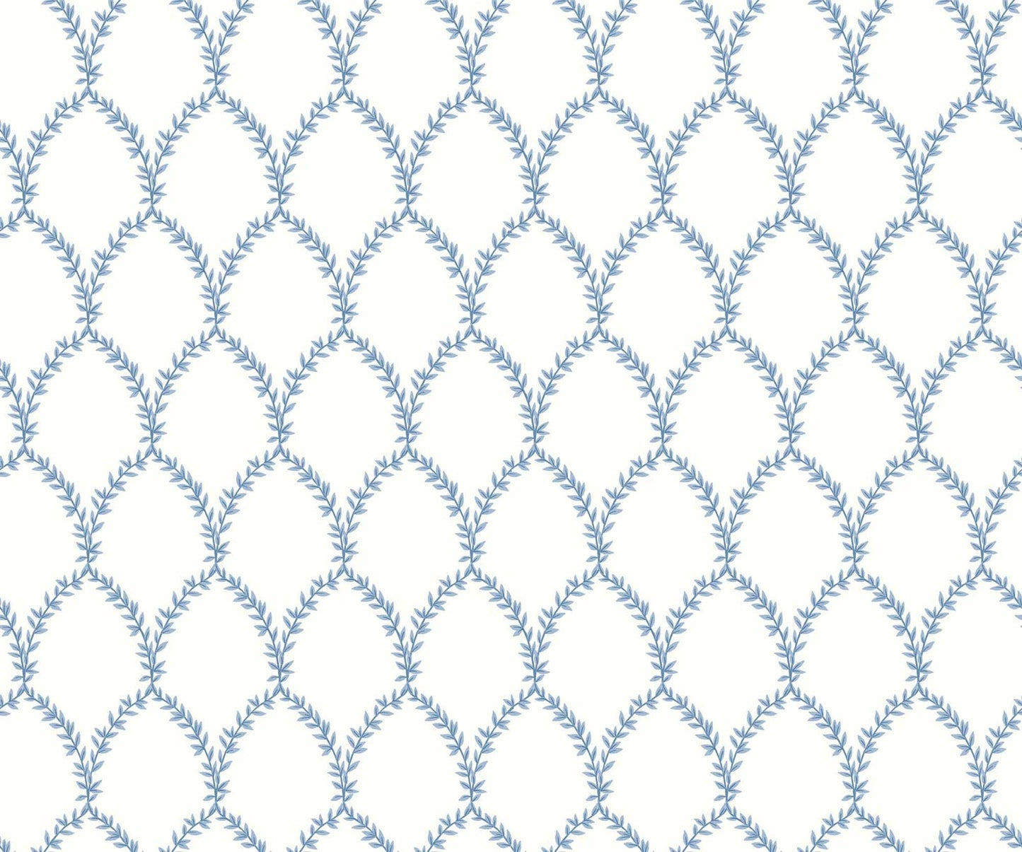 Laurel Wallpaper - Blue - Rifle